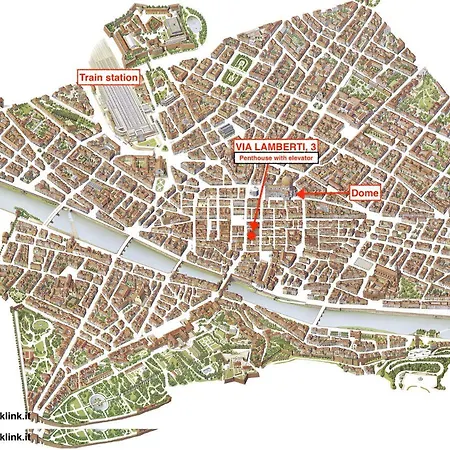 Charming Apartments: Historic Attic In Center * Florence